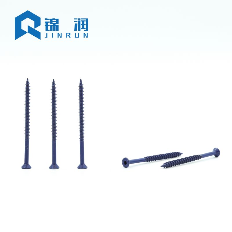 Blue Ruspert Square Hole Flat Head Self Tapping Screw