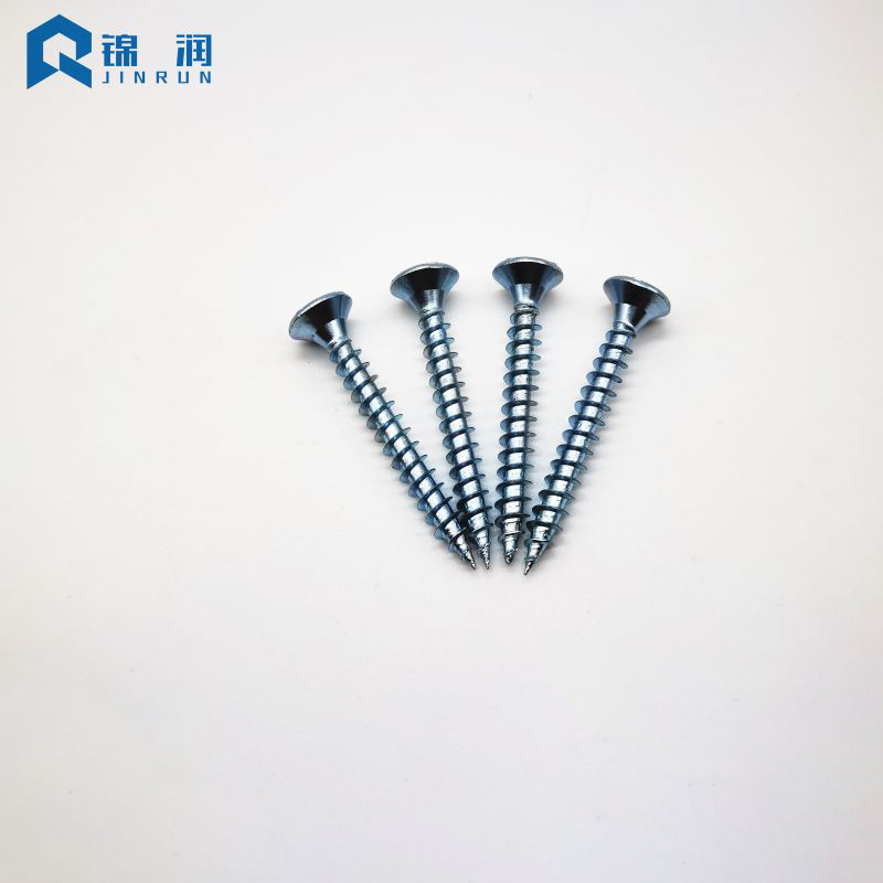 Double Flat Head Pozi Drive Chipboard Screw