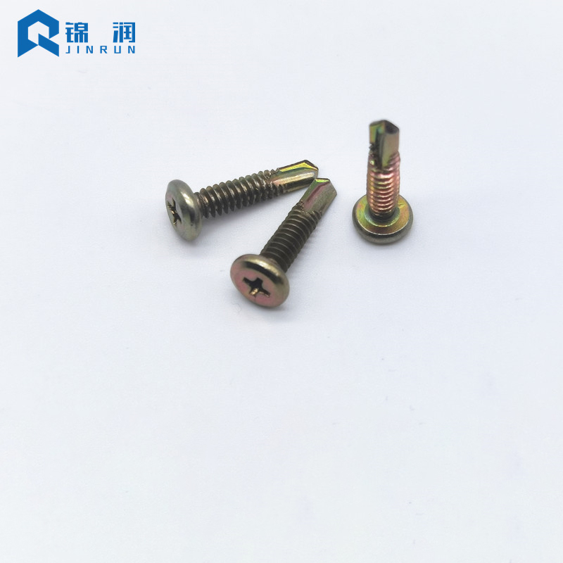 Round Flat Head Self Drilling Screw